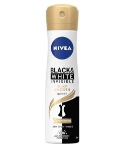 NIVEA SPRAY INVISIBLE B&W SILKY (W)150ML OFF20