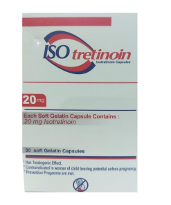 ISOTRETINOIN 20 MG 30 SOFT GELATIN CAP