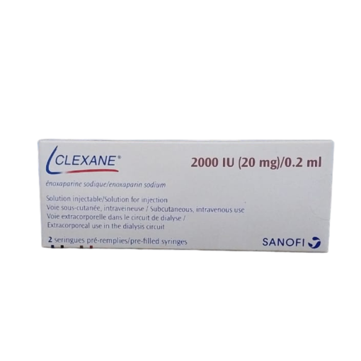 CLEXANE 20 MG 2 SYRINGE ث