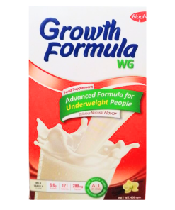 GROWTH FORMULA FOR KIDS VANILLA 400GM