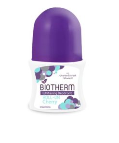 BIOTHERM WHITENING DEODORANT ROLL-ON CHERRY 50ML