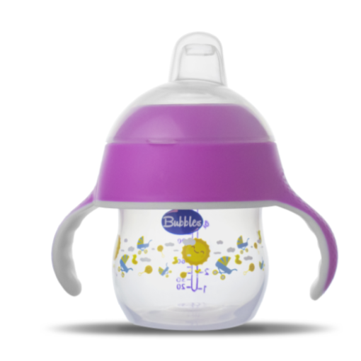 BUBBLES FEEDING BOTTLE150ML NATURAL ببرونه روز بيد