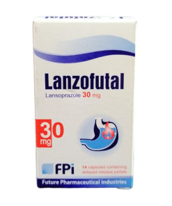 LANZOFUTAL 30 MG 14 CAP