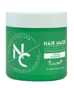 NATIVES CHOICE HAIR MASK 7 OIL & ROSEMARY 475ML