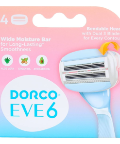 DORCO EVE6 FIT WOMEN 4PCS شفرات حلاقة حريمي