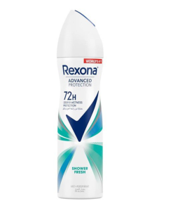 REXONA SPRAY 150ML W 72H SHOWER FRESH