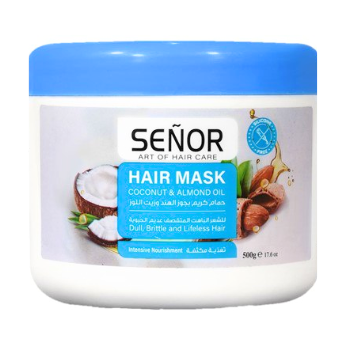 SENOR HAIR MASK WITH COCONUT AND ALMOND 500GM - Tay Pharmacies