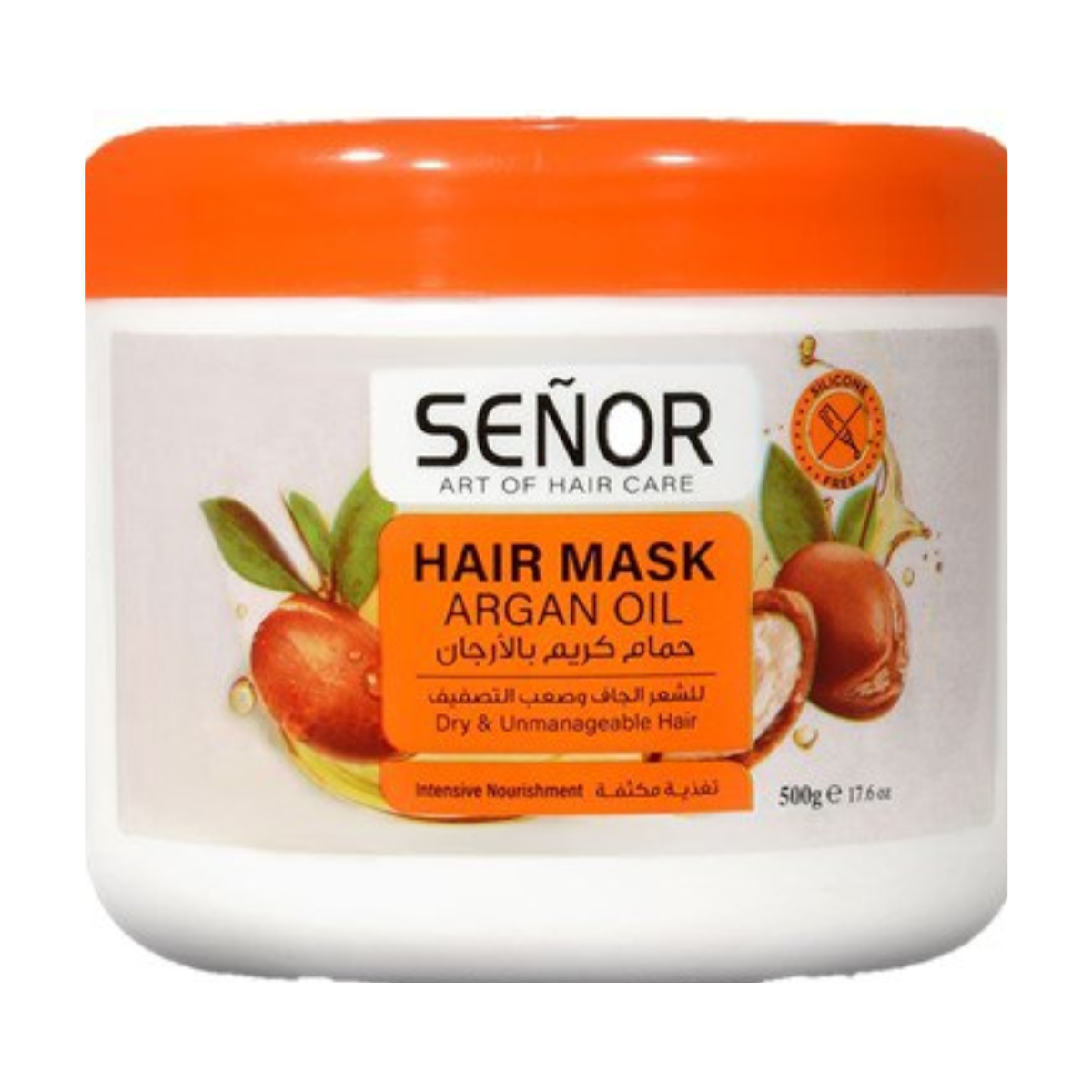 SENOR HAIR MASK WITH ARGAN OIL 500GM - Tay Pharmacies