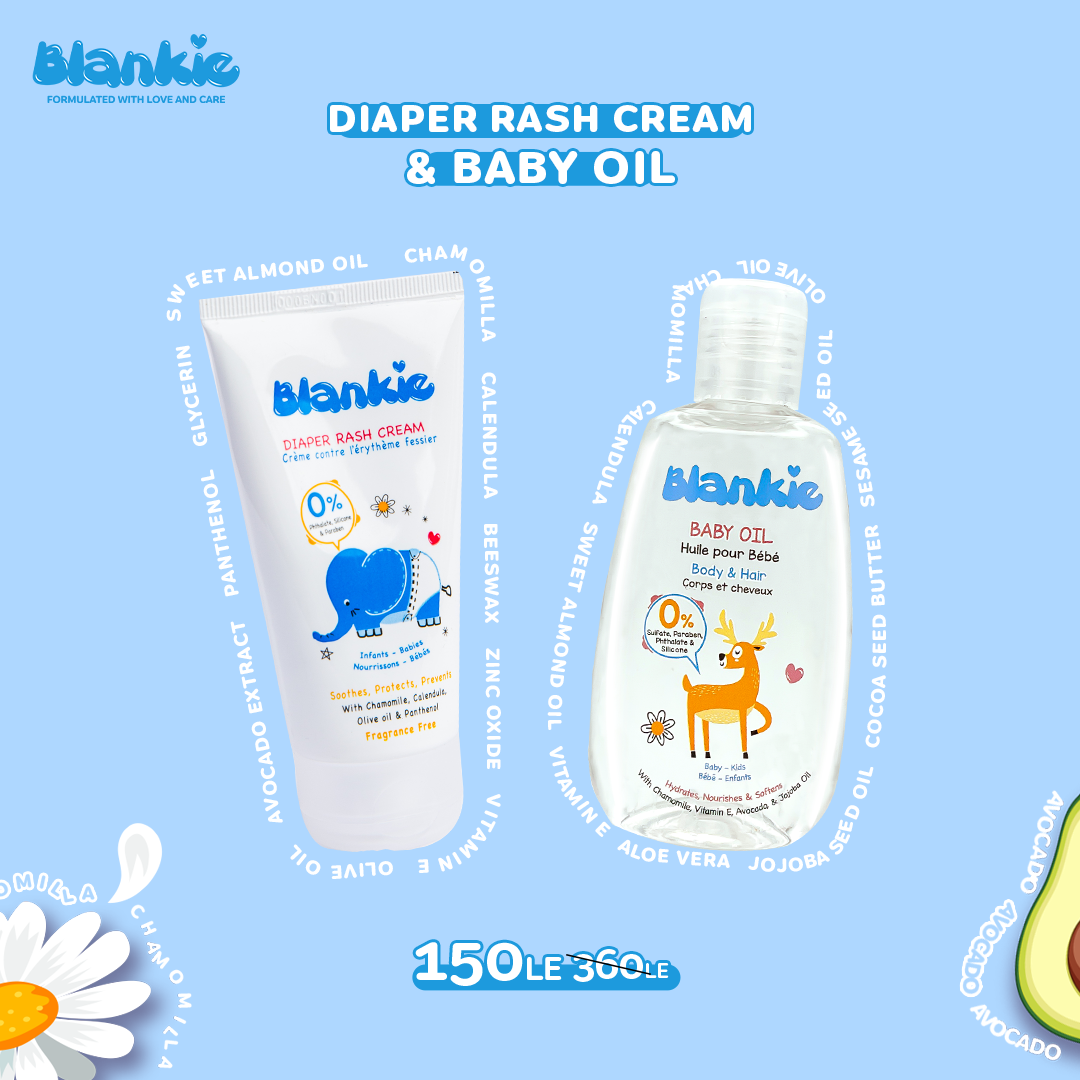 BLANKIE DIAPER RASH + BABY OIL - Tay Pharmacies