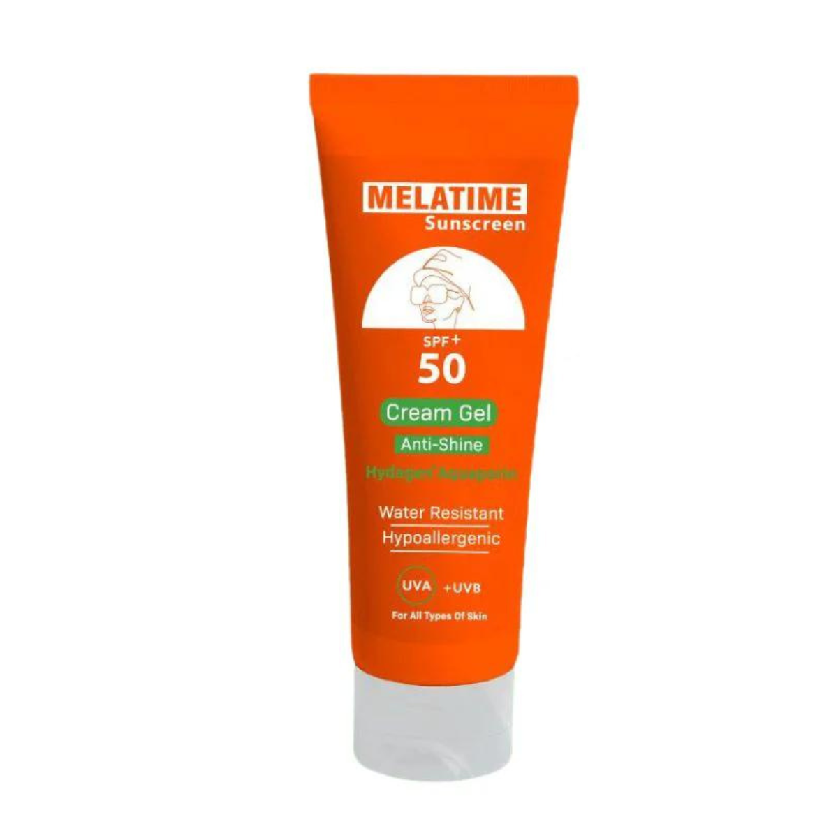 MELATIME SUNSCREEN CREAM GEL SPF50+ 120ML - Tay Pharmacies