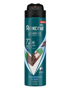 REXONA SPRAY 150ML M 72H CERDARWOOD & MINT