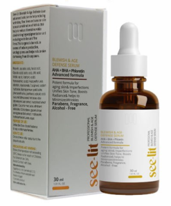 SEE LIT BLEMISH & AGE DEFENSE SERUM 30ML