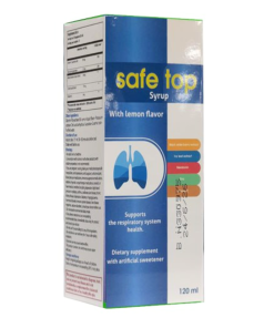 SAFE TOP LEMON FLAVOR SYRUP 120ML