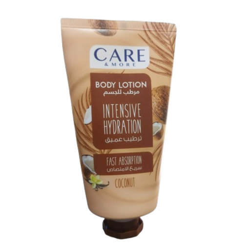 CARE & MORE BODY LOTION FAST ABSORPTION COCONUT 150M