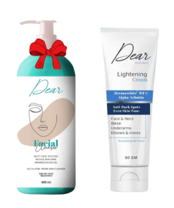 DEAR HYDRATION LIGHTENING CREAM+DEAR CLEANSER400ML