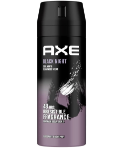 AXE SPRAY BLACK NIGHT 150ML NEW OFF25L.E