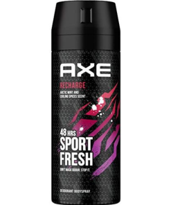 AXE SPRAY SPORT FRESH 150ML RECHARGE OFF25L.E