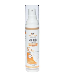 CANDELLA SUNSCREEN CREAM TINTED BEIGE SPF50+ 50GM