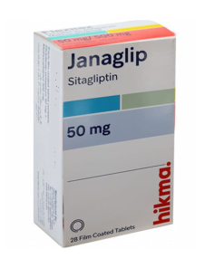 JANAGLIP 50MG 28 FILM COATED TAB