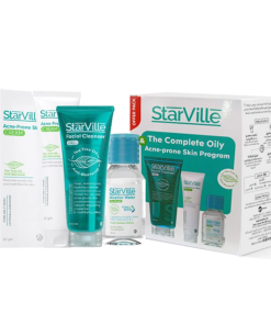 STARVILLE GEL CLEANSER+ACNE CREAM+MICELLAR OFF