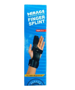 MIRAGE 245 FINGER SPLINT XXL LEFT جبيرة اصبع