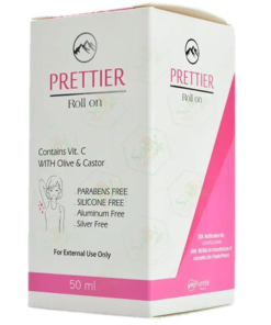 PRETTIER ROLL-ON VIT C OLIVE & CASTOR 50ML