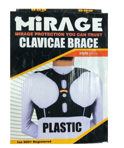 MIRAGE 281 CLAVICLE BRACE XL مشد ظهر بلاستيك قصير