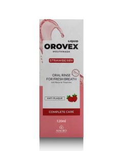 OROVEX MOUTHWASH STRAWBERRY 120ML