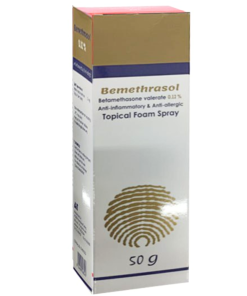 BEMETHRASOL TOPICAL FOAM SPRAY 50G