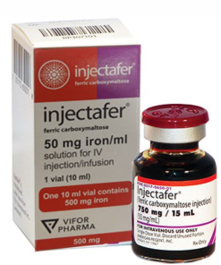 INJECTAFER 50MG/ML I.V VIAL 10ML