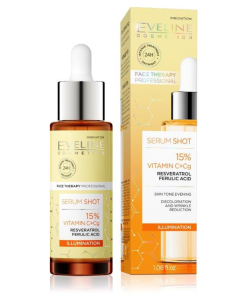 EVELINE SERUM SHOT 15 VITAMIN C+CG COMPLEX 30ML