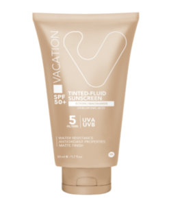 VACATION SUNSCREEN SPF +50 TINTED FLUID 50ML