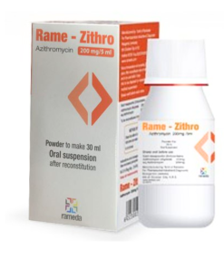 RAME-ZITHRO 200MG/5ML SUSP 30ML