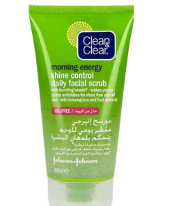 CLEAN & CLEAR SHINE CONTROL FACIAL SCRUB 100ML OFF15