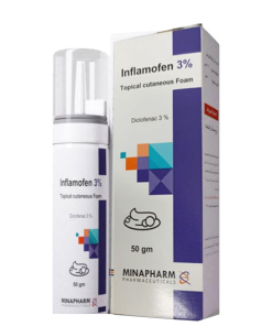 INFLAMOFEN TOPICAL CUTANEOUS FOAM 50GM