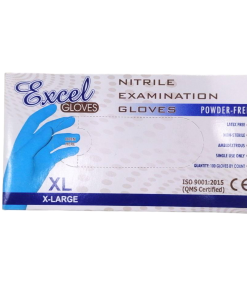 جوانتى لاتكس 100ق XL POWDER FREE EXCEL ازرق