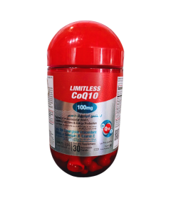 LIMITLESS CO Q10 100MG 30HARD GELATIN CAPULES