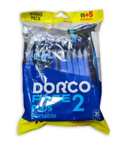 DORCO PACE PLUS 2 ماكينة حلاقه 15+5 كيس