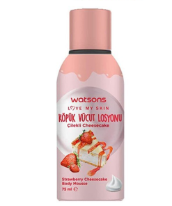 WATSONS BODY MOUSSE STRAWBERRY CHEESECAKE 75ML