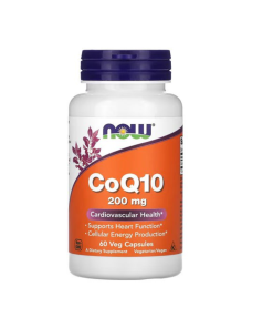 COQ 10 200MG NOW 60CAP