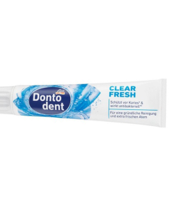 DONTO DENT TOOTH PAST 125ML CLEAR FRESH