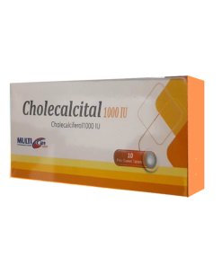 CHOLECALCITAL 1000IU 10FILM COATED TAB