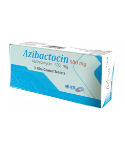 AZIBACTOCIN 500MG 3FILM COATED TAB