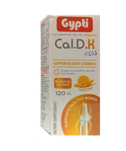 GYPTI CAL.D.K KIDS SYRUP 120ML