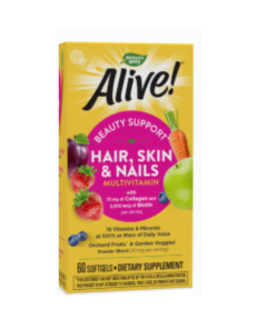 ALIVE HAIR.SKIN & NAILS 60 SOFTGELS