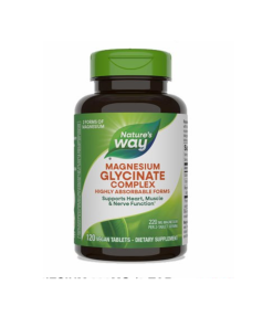 MAGNESIUM GLYCINATE COMPLEX NATURAL WAYS 120 VEGAN TAB