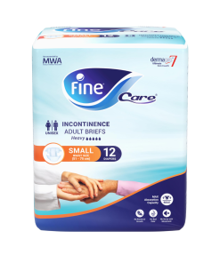 FINE CARE S 51-75 CM 12PCS حفاضات كبار سن