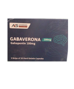 GABAVERONA 100MG 30HARD GELATIN CAP