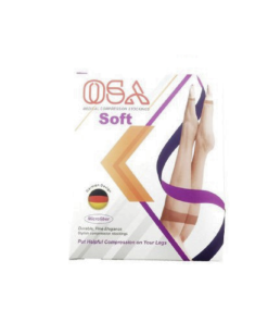 OSA SOFT COTTON CCL2 2XL تحت الركبة سيليكون مفتوح