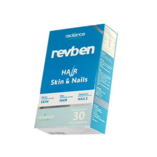 REVBEN HAIR SKIN & NAILS 30 FILM COATED TAB